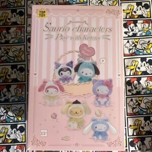 TOPTOY x Sanrio Characters Play with Kittens Vinyl Plush Blindbox New Sealed